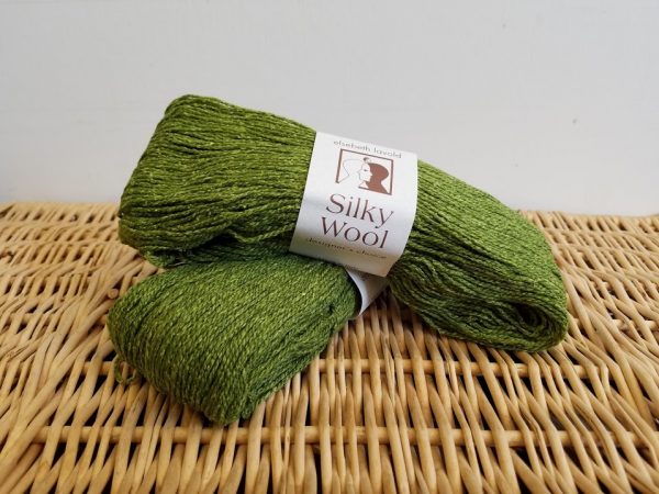 E-SILW-083 Sapling Green Silky Wool